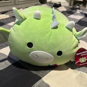 Squishmallows Desmund the dragon stackable Valentines NWT 12”
